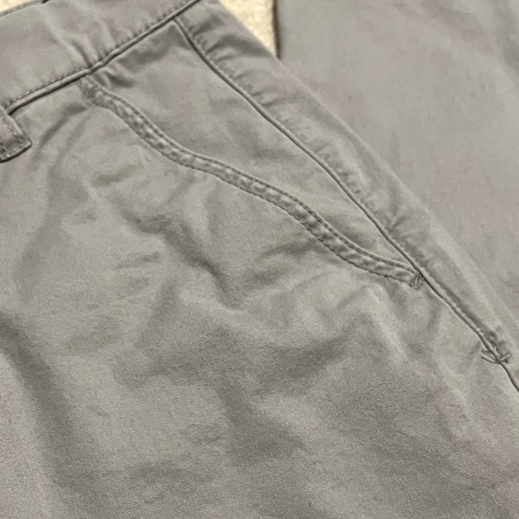 🪨 Grey Low Rise Khakis - Picture 4 of 4